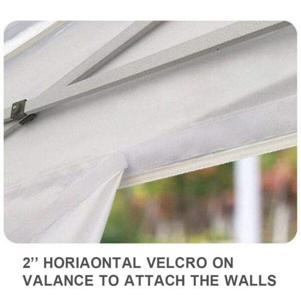 White Aliyyah Pop-up Replacement Canopy - Image 6