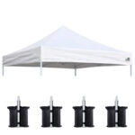 White Aliyyah Pop-up Replacement Canopy - Image 2