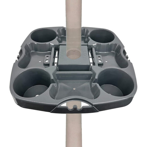 White Arlmont & Co. 15â€ Umbrella Table Tray Pro Fits 1-1.5â€ Diameter for Beach Patio Garden Swimming Pool (Blue) 2A05CE786C4B49F0838A8EC6CB7DE0E2-BL - Image 7