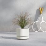 White Byer Ceramic Pot Planter - Image 2