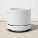 White Byer Ceramic Pot Planter - Image 8