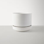 White Byer Ceramic Pot Planter