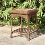 White Herscher Outdoor Side Table - Image 6