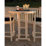 White La Casa CafÃ© Outdoor Table - Image 3