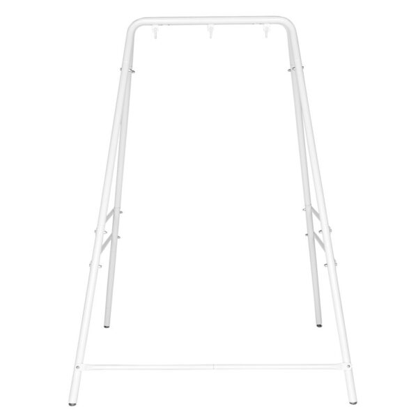 White Laimis Powder Coated Steel Hammock Stand - Image 2