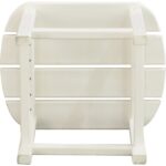 White Long Island Outdoor Side Table - Image 3