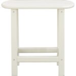 White Long Island Outdoor Side Table - Image 5