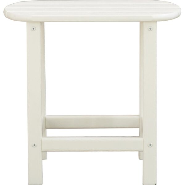 White Long Island Outdoor Side Table - Image 5