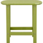 White Long Island Outdoor Side Table - Image 8