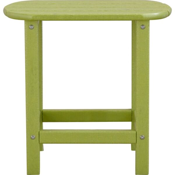 White Long Island Outdoor Side Table - Image 8