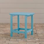 White Long Island Outdoor Side Table - Image 6