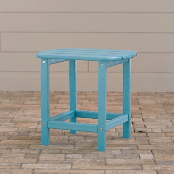 White Long Island Outdoor Side Table - Image 6