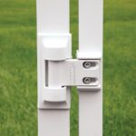 White Standard Wrap Hinge (Part number: 73025512) (Set of 2) - Image 3