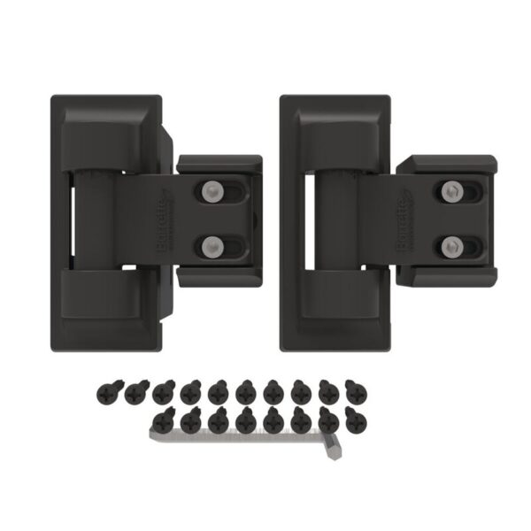 White Standard Wrap Hinge (Part number: 73025512) (Set of 2) - Image 6