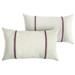White/Black Furston Striped Indoor/Outdoor Throw Pillow (Set of 2) - Image 11