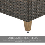 Wicker Dining Room Coffee Table - Image 7