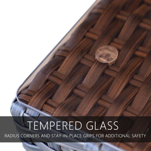 Wicker Dining Room Coffee Table - Image 6