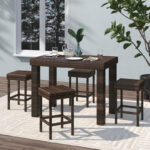 Wilner Rectangular 4 - Person Outdoor Dining Set