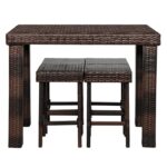 Wilner Rectangular 4 - Person Outdoor Dining Set - Image 7