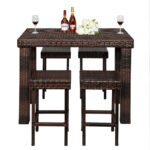 Wilner Rectangular 4 - Person Outdoor Dining Set - Image 5