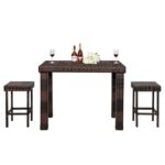 Wilner Rectangular 4 - Person Outdoor Dining Set - Image 6