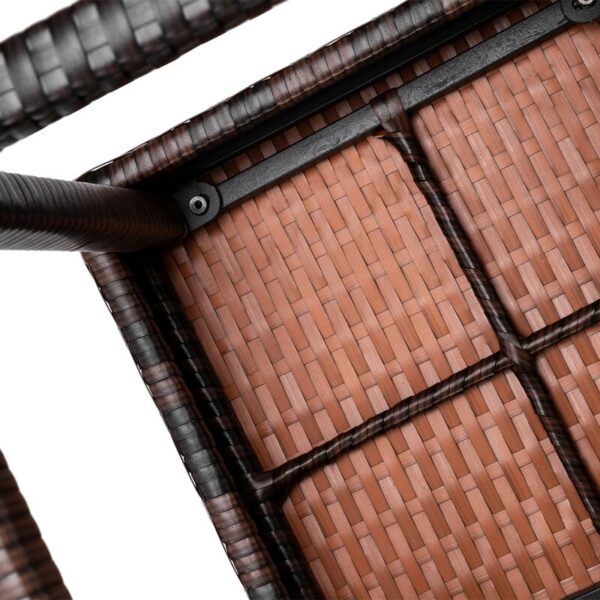 Wilner Rectangular 4 - Person Outdoor Dining Set - Image 4