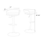 Winnie Patio Bar Stool (Set of 2) - Image 8