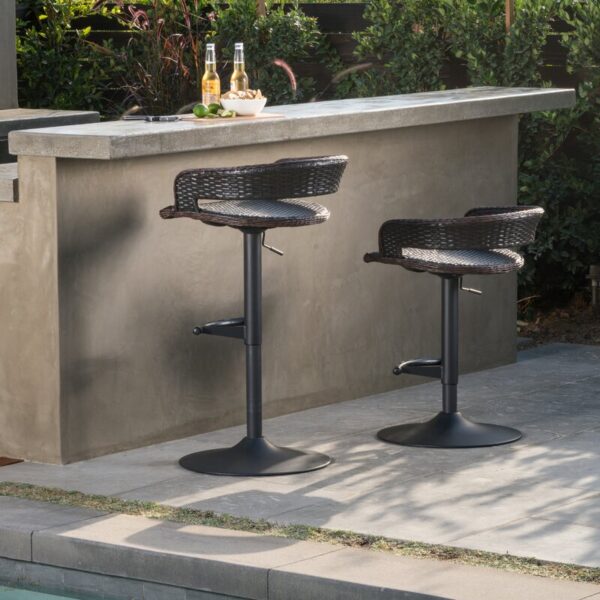 Winnie Patio Bar Stool (Set of 2) - Image 7