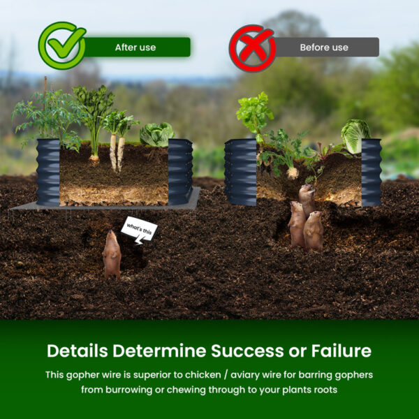 Wire Mesh 18 Gauge 304 Stainless Steel Mesh Fence Panel - Image 2