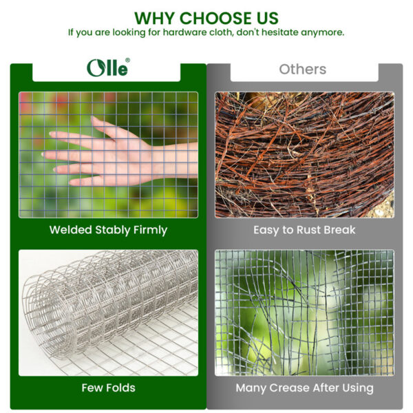 Wire Mesh 18 Gauge 304 Stainless Steel Mesh Fence Panel - Image 5