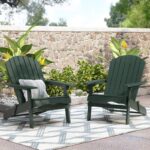 Woking Solid Wood Folding Adirondack Chair (Set of 2) - Image 12