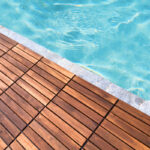 Wood Deck Titles 12" X 12" Acacia Wood Interlocking Tiles in Brown - Image 5