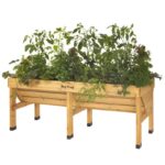 Wood Elevated Planter