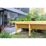Wood Elevated Planter - Image 5