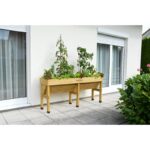 Wood Elevated Planter - Image 4