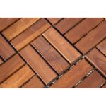 Wood Flooring Sq 10 Tile (Set of 10) - Image 2