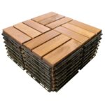 Wood Flooring Sq 10 Tile (Set of 10) - Image 5