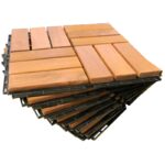 Wood Flooring Sq 10 Tile (Set of 10) - Image 4