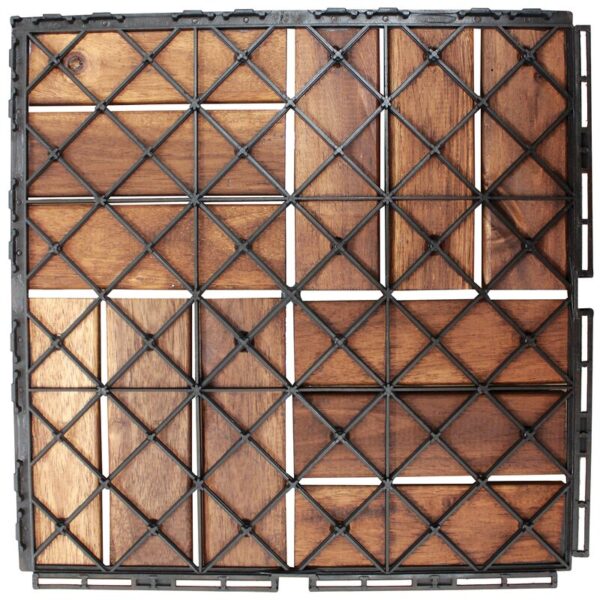 Wood Flooring Sq 10 Tile (Set of 10) - Image 3