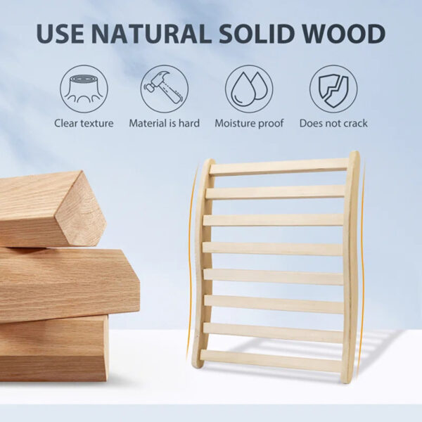 Wooden Sauna Backrest - Image 3