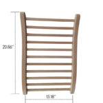Wooden Sauna Backrest - Image 2