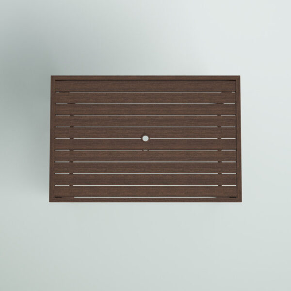 Woodstock Metal Outdoor Bar Table - Image 6