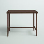 Woodstock Metal Outdoor Bar Table - Image 4