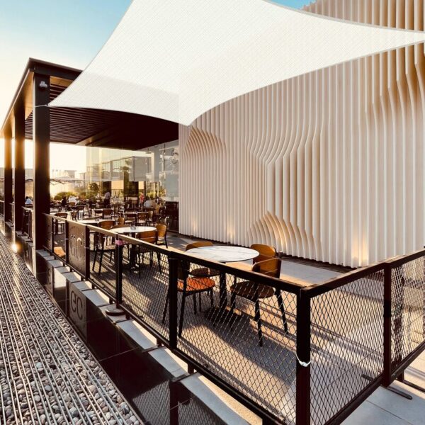 Yescom 13X7ft 97% UV Block Rectangle Sun Shade Sail Outdoor Patio Pool Garden Yard Lawn Carport Cover Net Awning Canopy Bright Orange - Image 2