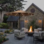 Yolanda 108'' Lighted Market Umbrella - Image 3