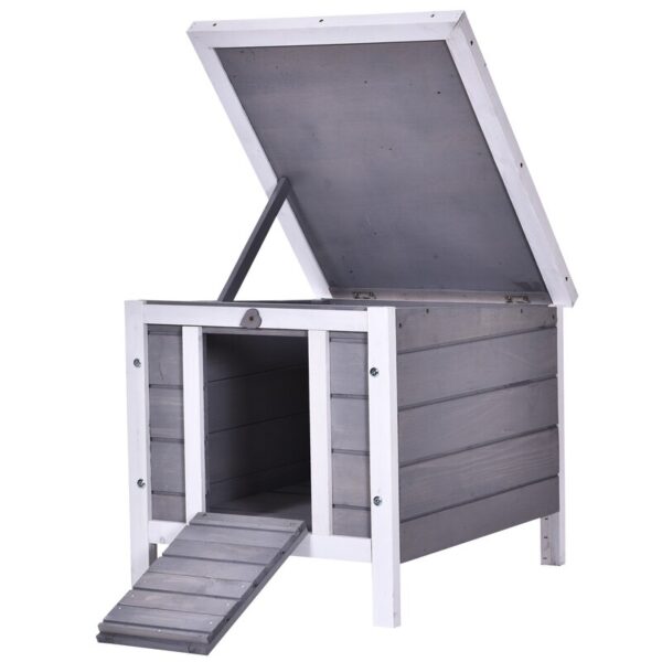 Zaina Weather Resistant Hutch with Ramp - Image 8