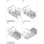 Zebediah 12 Square Feet Chicken Coop with Chicken Run - Image 7