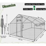 Zed 66 Square Feet Chicken Run - Image 7