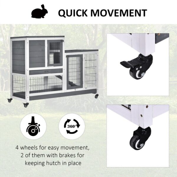 Zosia Weather Resistant Hutch with Ramp - Image 6